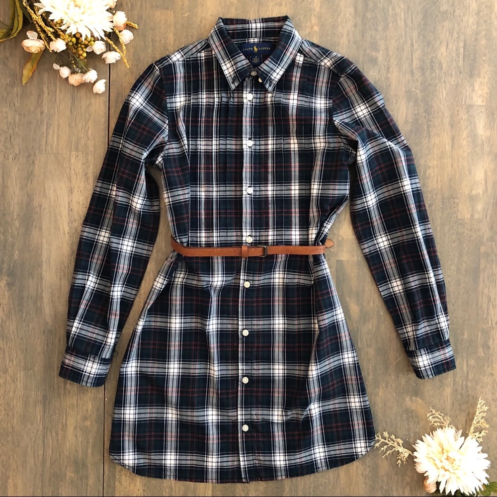 Polo Girl’s Pin Tuck Dress